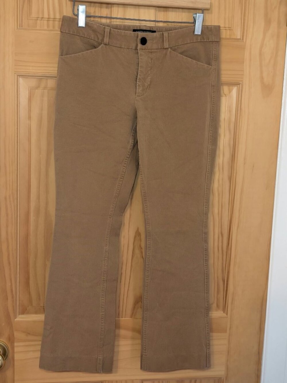 Banana Republic Sloan Womens Tan Khaki Pants 4P Petite